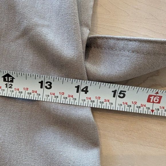 Sharagano 3/4 zip designer dress with belt and roll up sleeves Size 4 - Picture 8 of 10